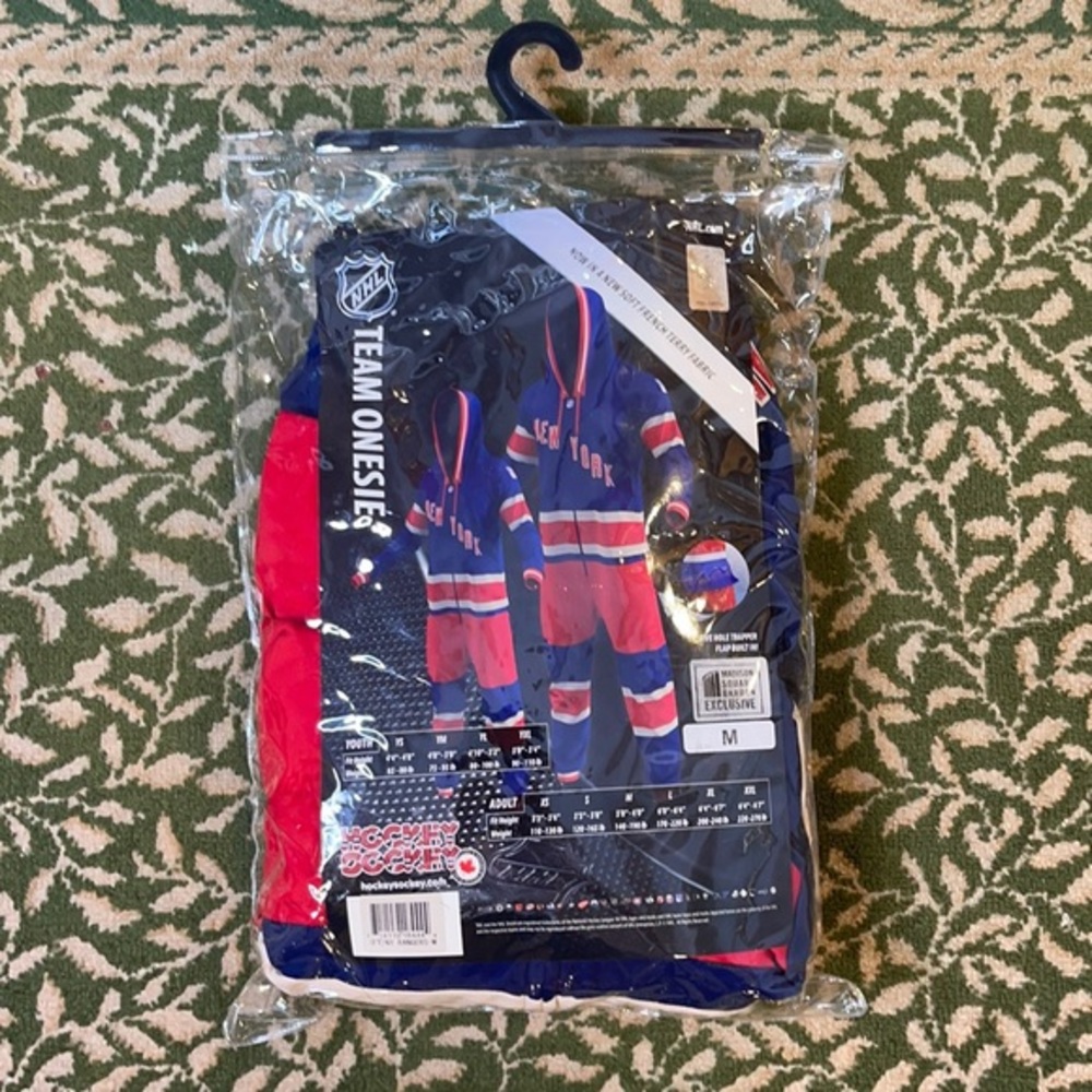 HOCKEY SOCKEY NHL NY Rangers Onesie/Pajamas